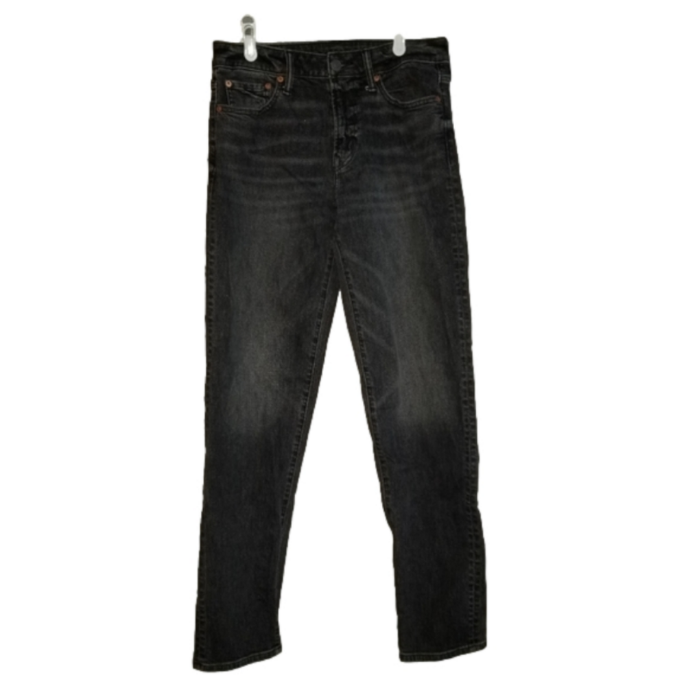 American Eagle Airflex+ Black Jeans Label Reads Size 30x36